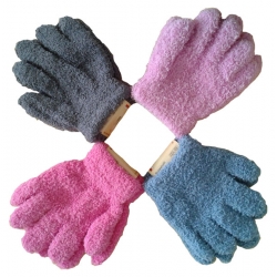 Rękawiczki palczatki różowe